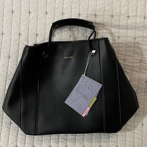 Pixie Mood Black Tote Bag